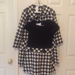 Bonnie Jean Houndstooth 2pc Set size 10